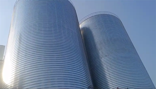 漳平2座混凝土高架卷板仓